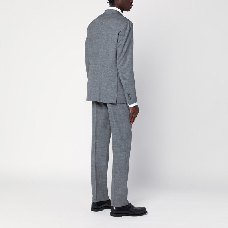 Tagliatore Single-breasted grey wool suit