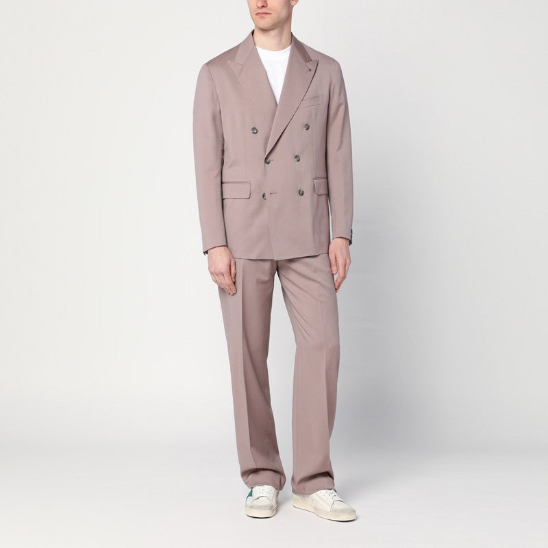 Tagliatore Powder-coloured wool suits