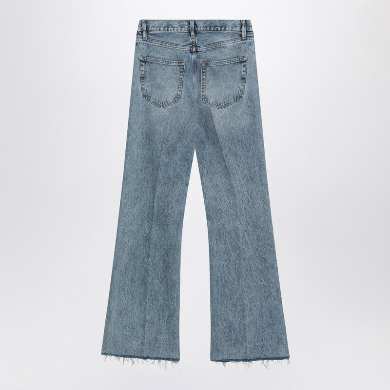 Frame Wide-leg The Lax jeans with washed effect