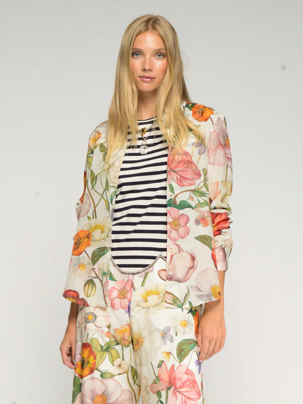 Vilagallo Gaby Floral Print Shirt Blouse