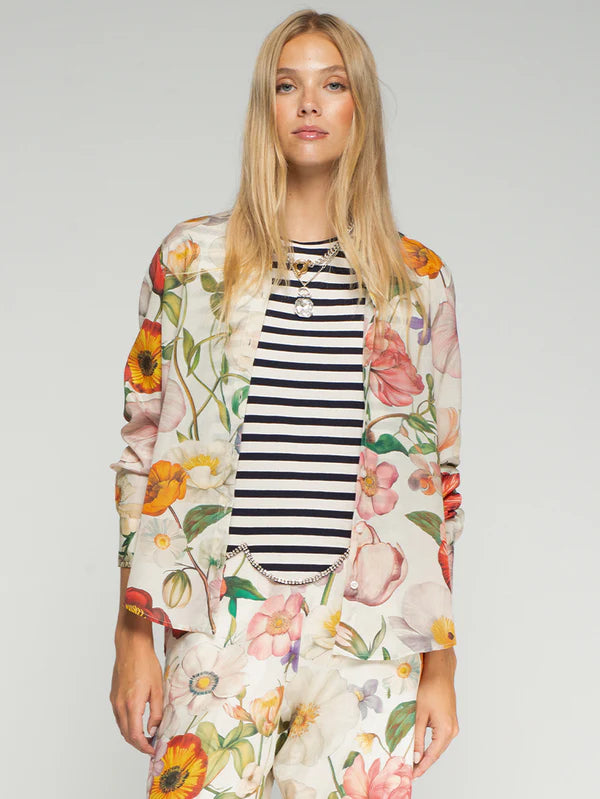 Vilagallo Gaby Floral Print Shirt Blouse