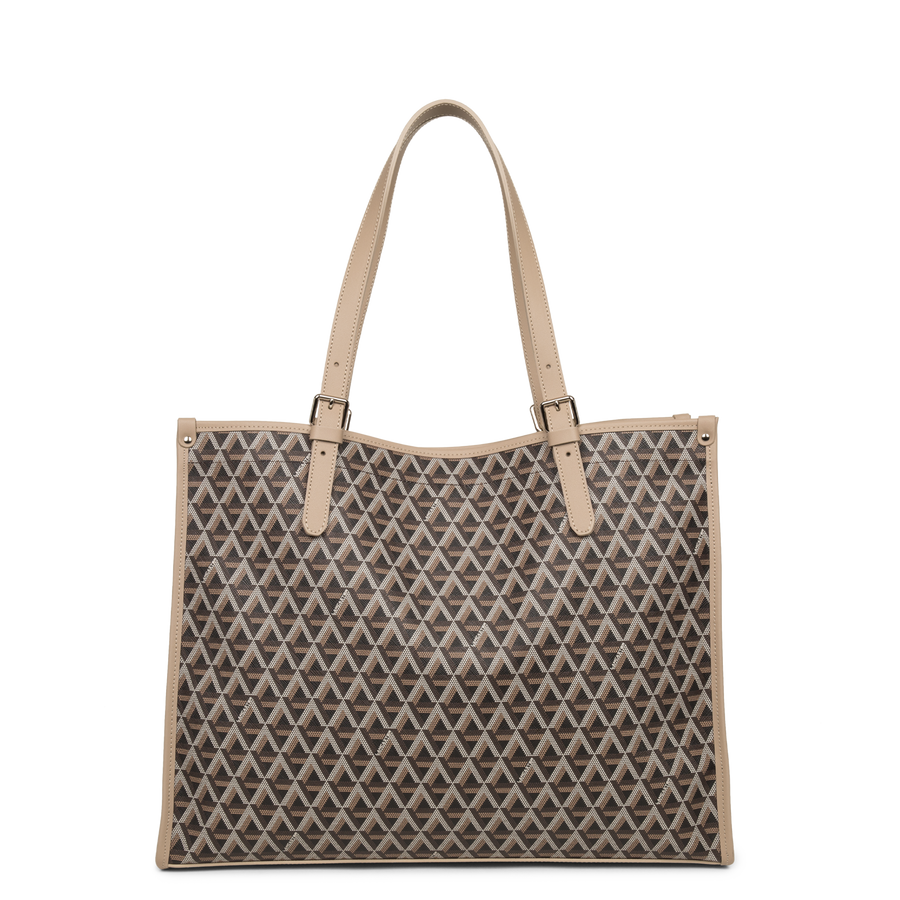 Large tote bag – MARRON
