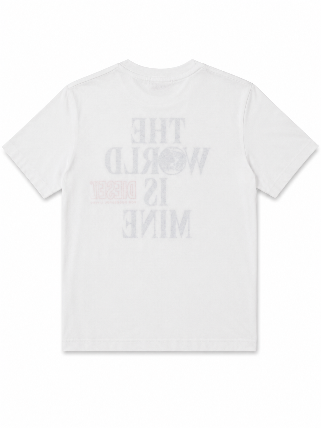 Diesel Kids Oversized 'The World Is Mine' Graphic T-Shirt