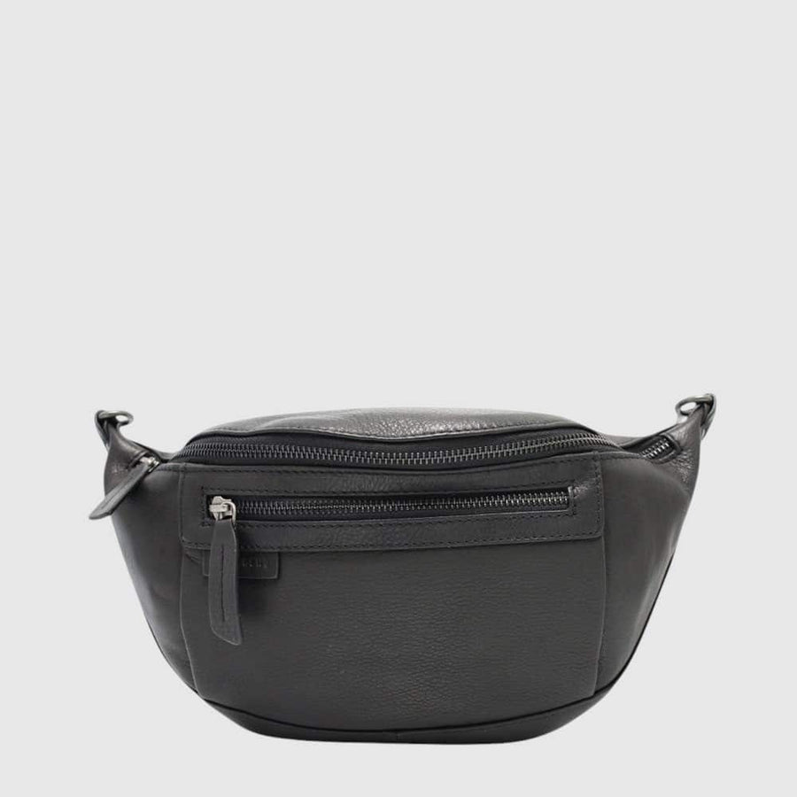 The Trend Alessia Leather Waist Bag