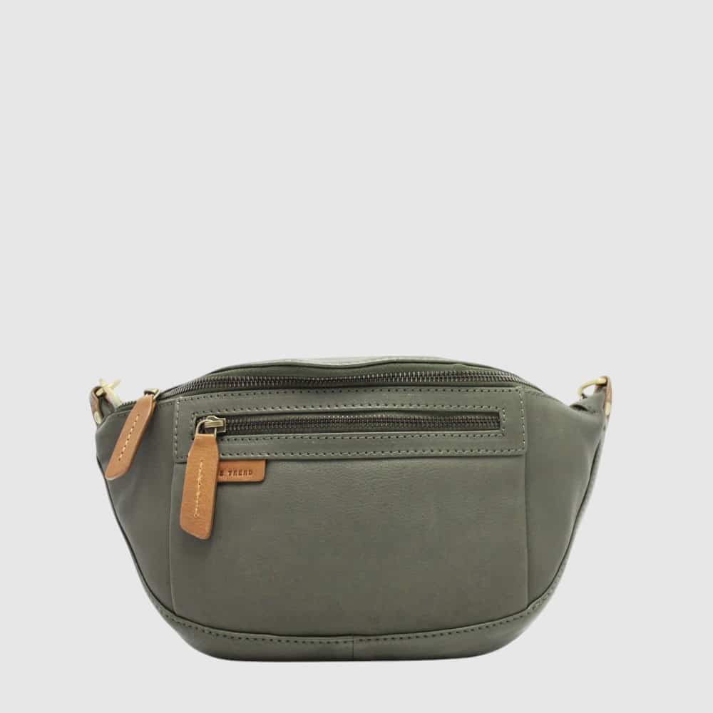 The Trend The Trend Alessia Leather Waist Bag