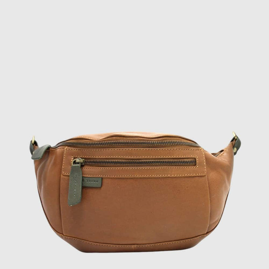 The Trend Alessia Leather Waist Bag