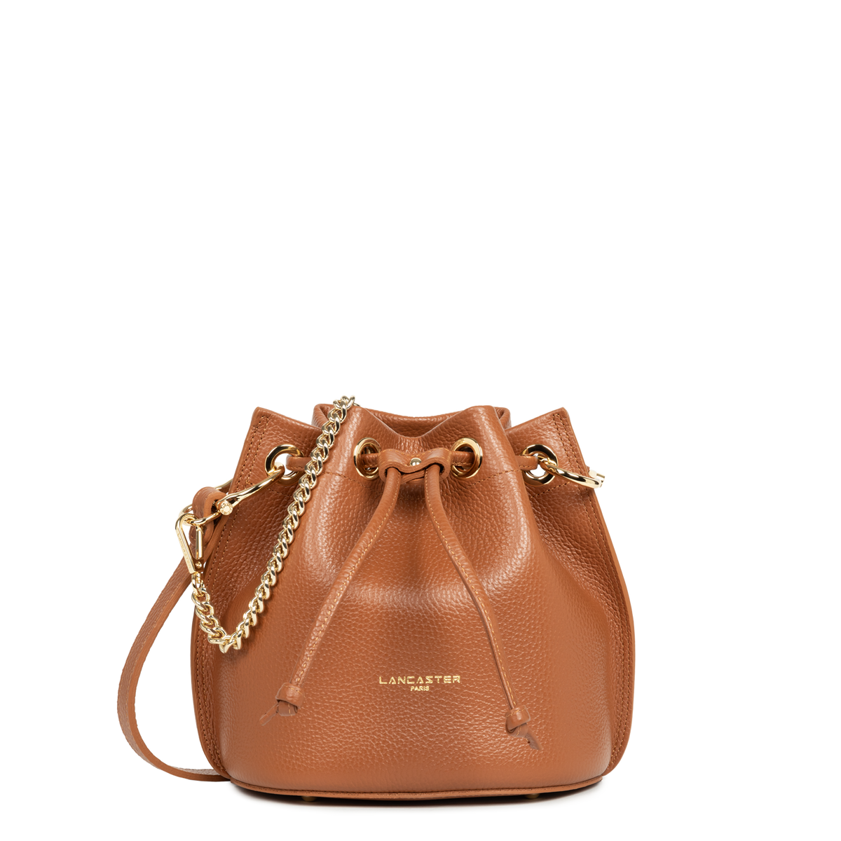 Small bucket bag – CAMEL