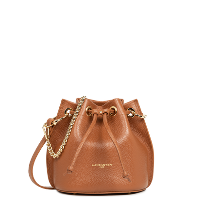 Small bucket bag – CAMEL