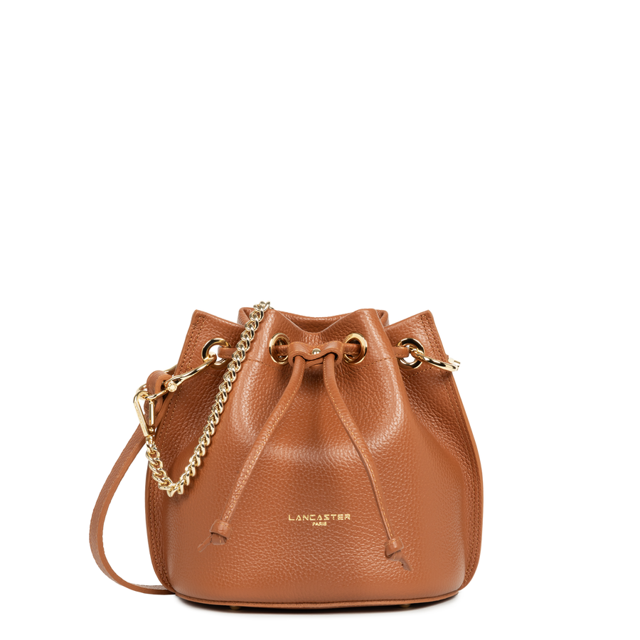 Small bucket bag – CAMEL