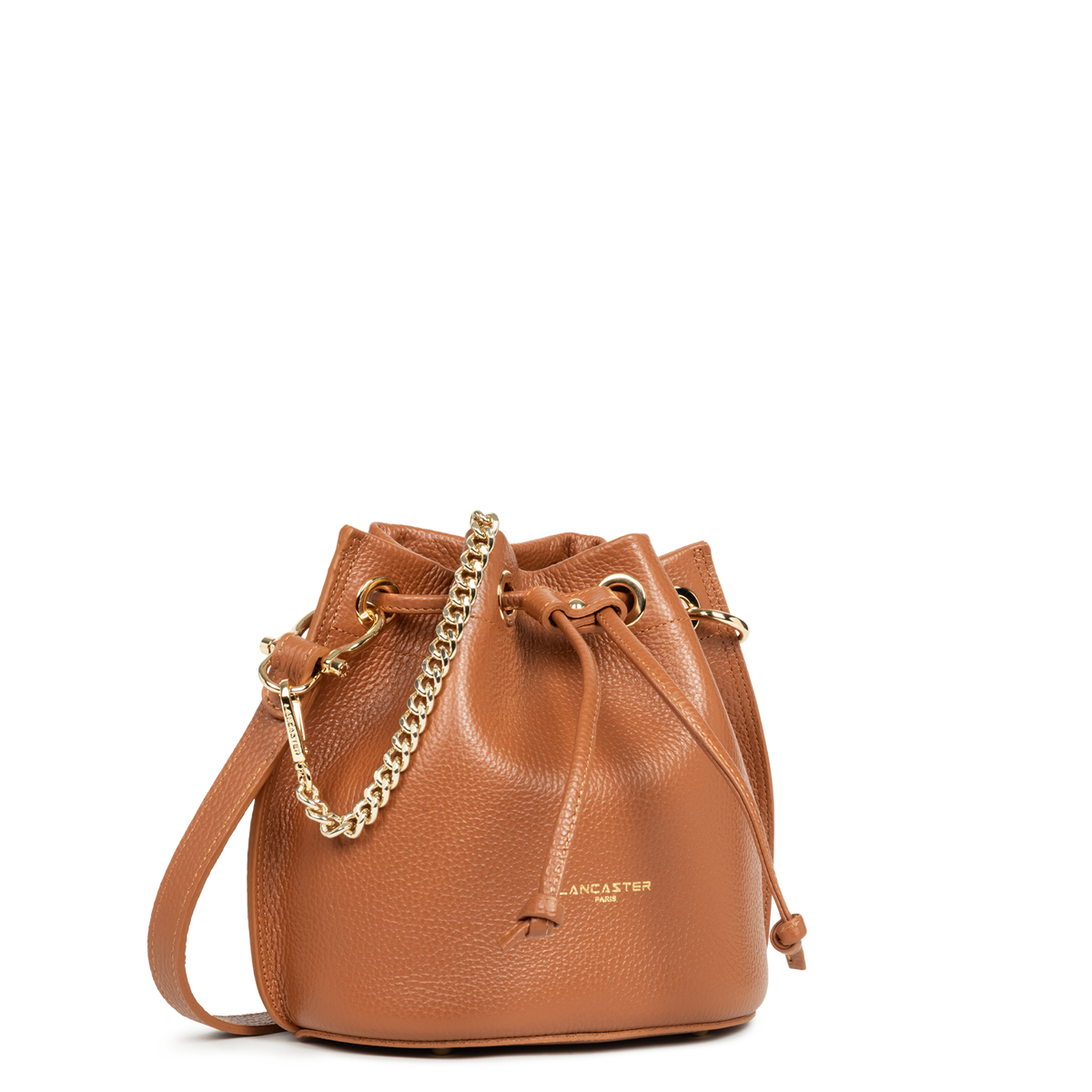 Small bucket bag – CAMEL