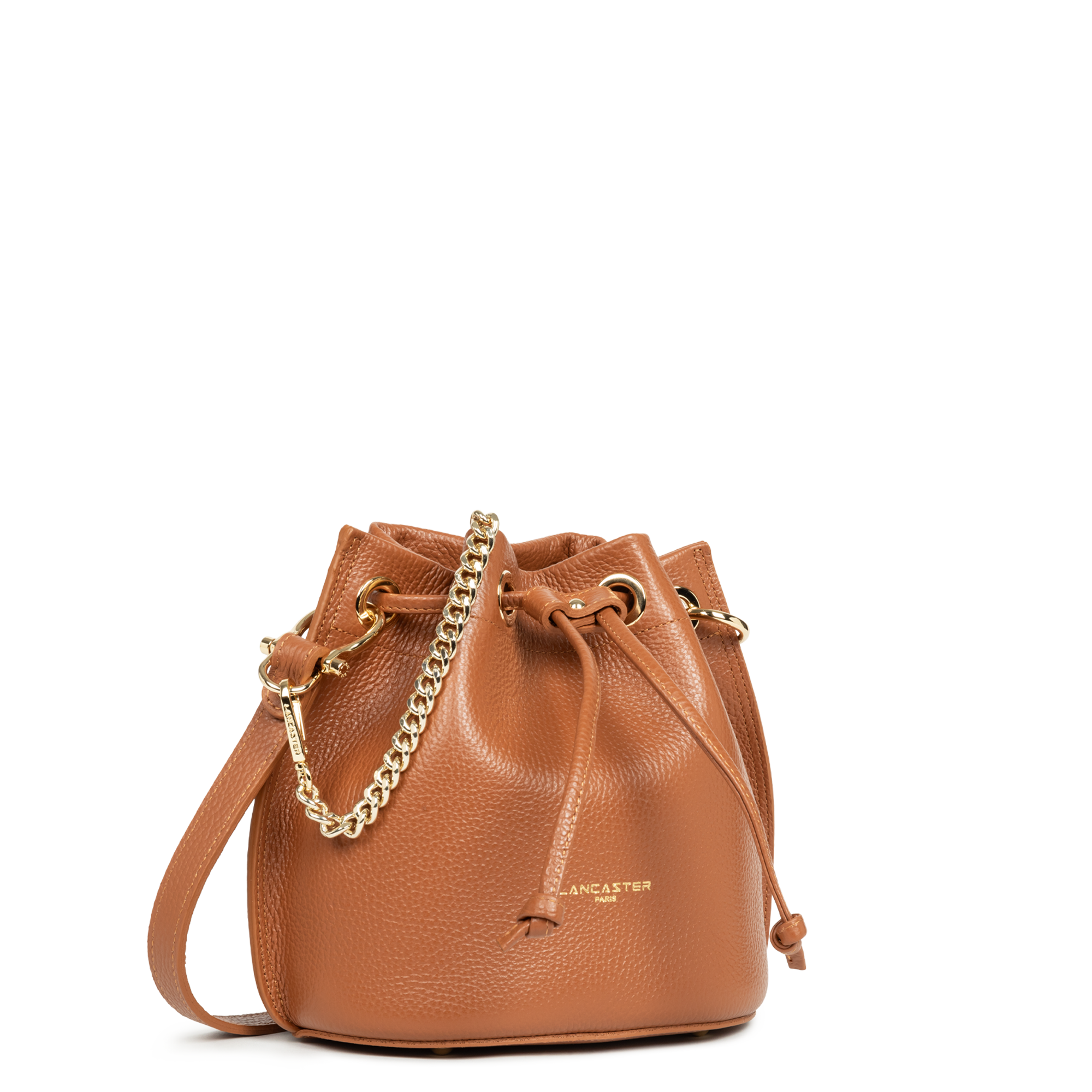Small bucket bag – CAMEL
