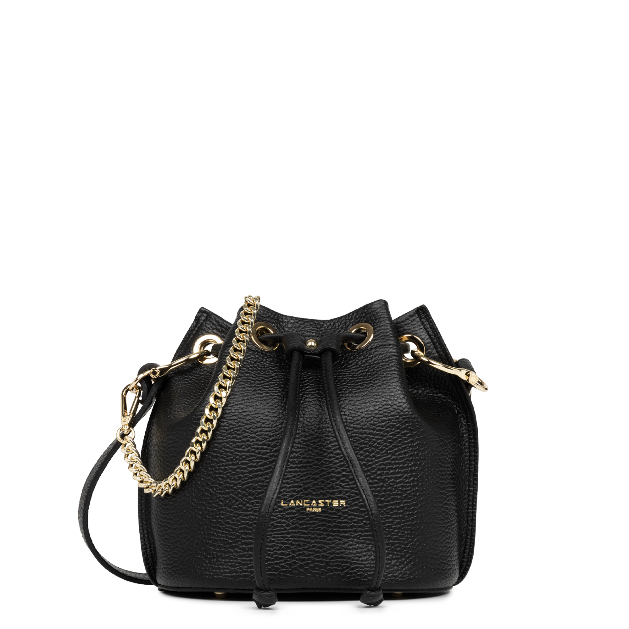 Lancaster Small bucket bag – NOIR