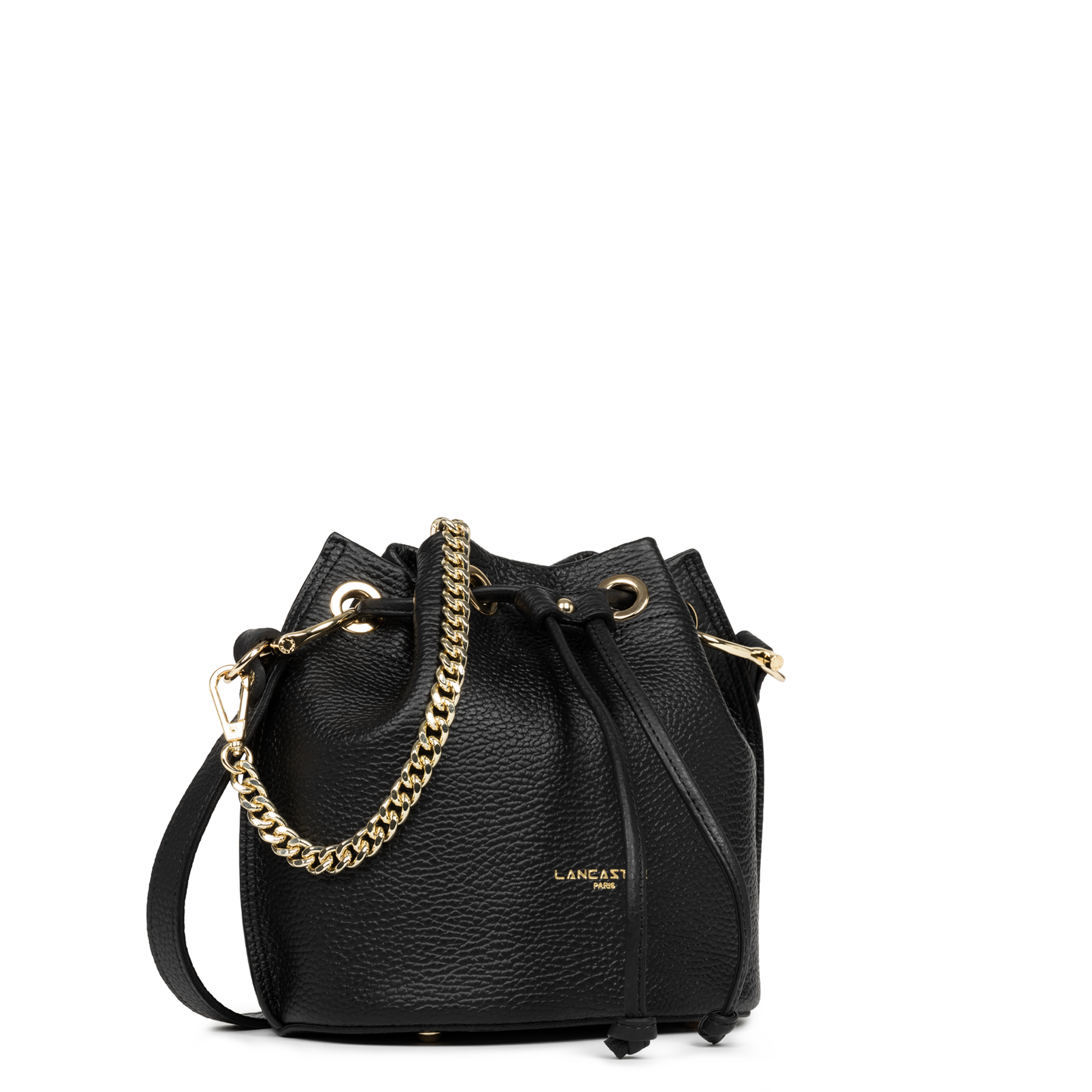 Lancaster Small bucket bag – NOIR