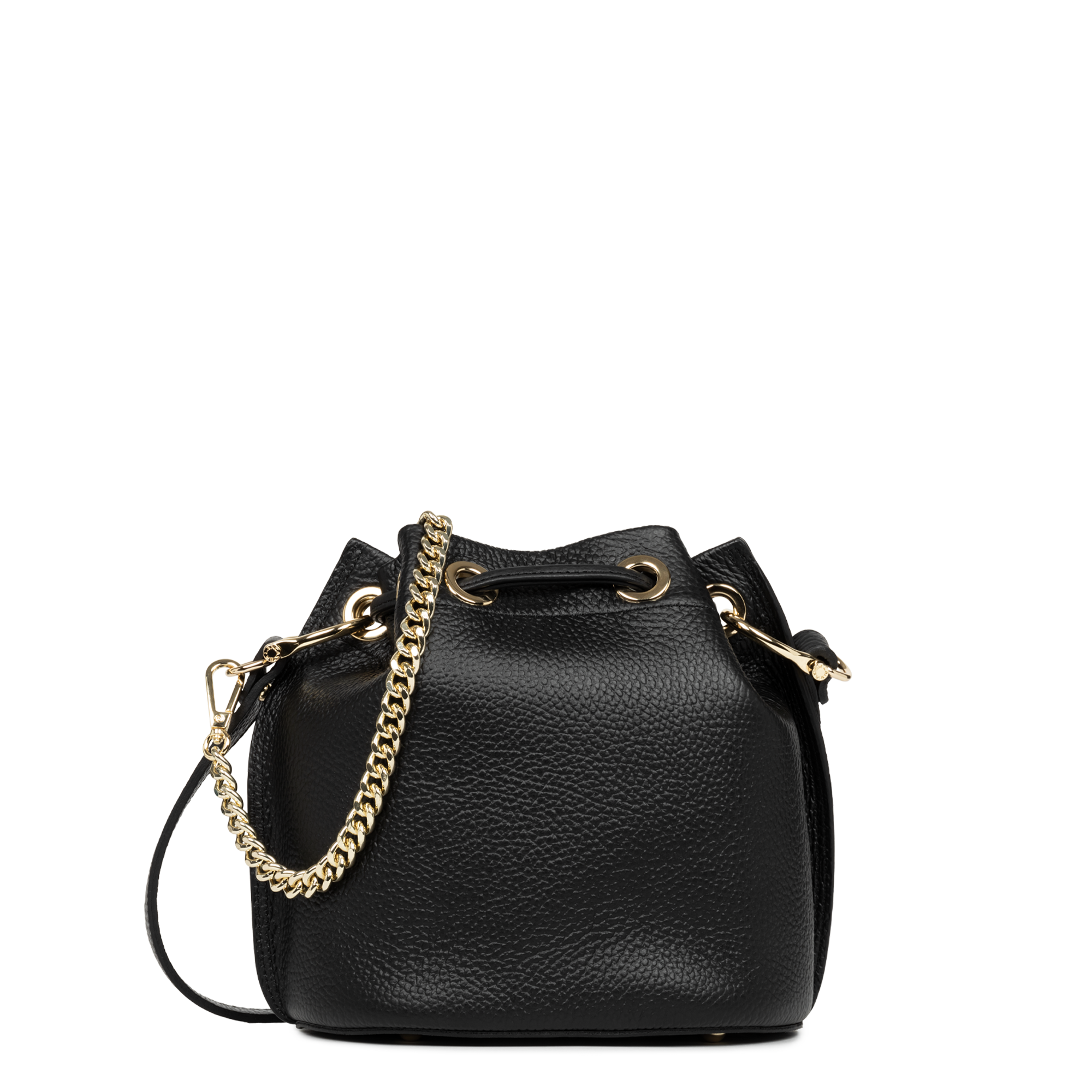Lancaster Small bucket bag – NOIR