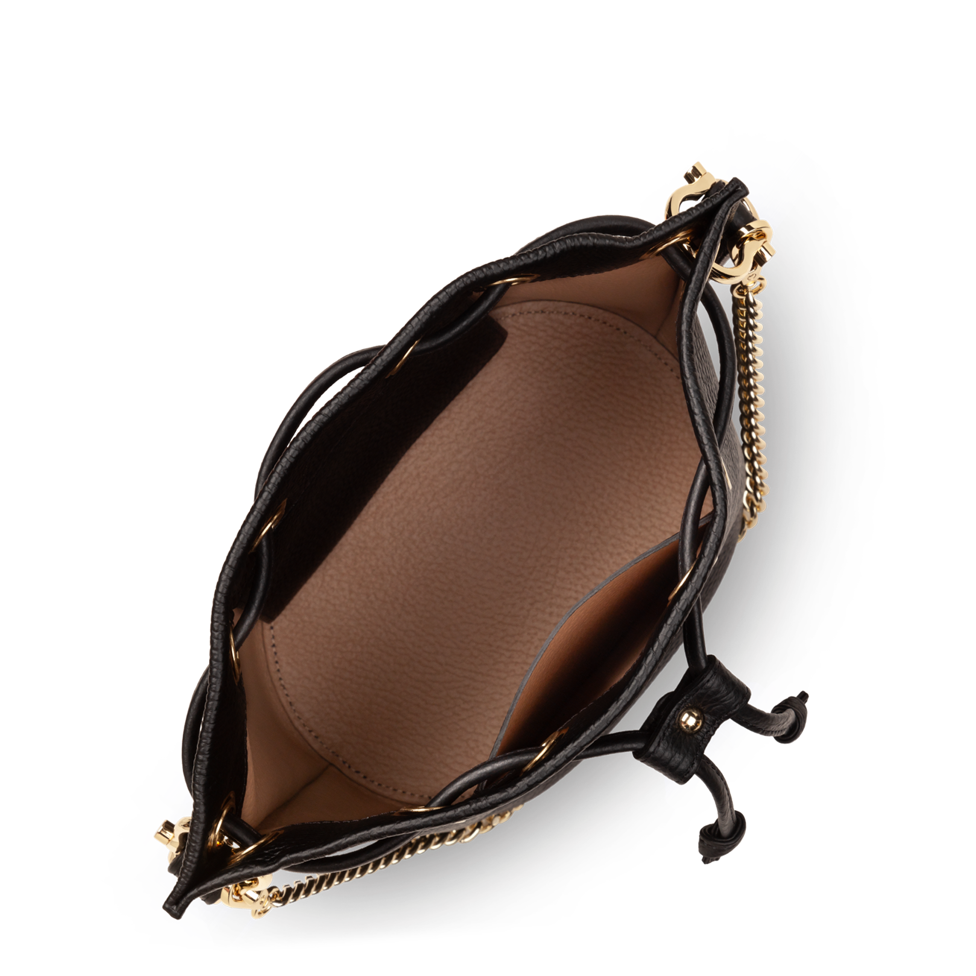 Lancaster Small bucket bag – NOIR