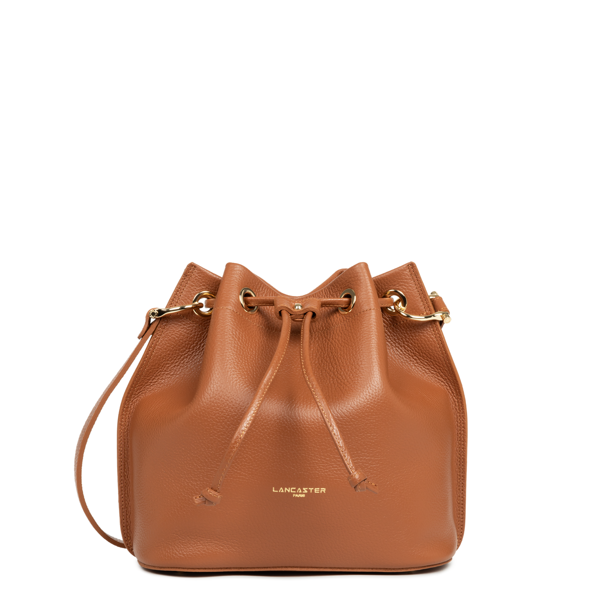 M bucket bag – CAMEL