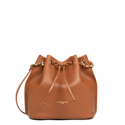 M bucket bag – CAMEL