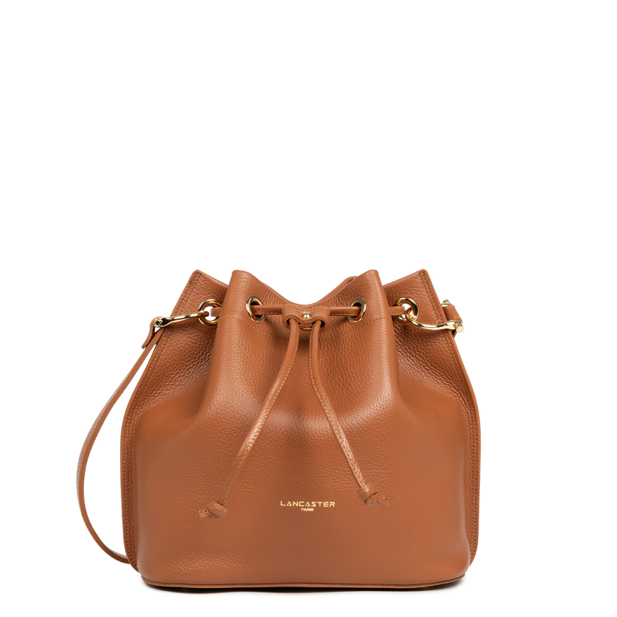 M bucket bag – CAMEL