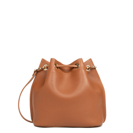 M bucket bag – CAMEL