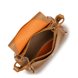 Large crossbody bag – CAMEL