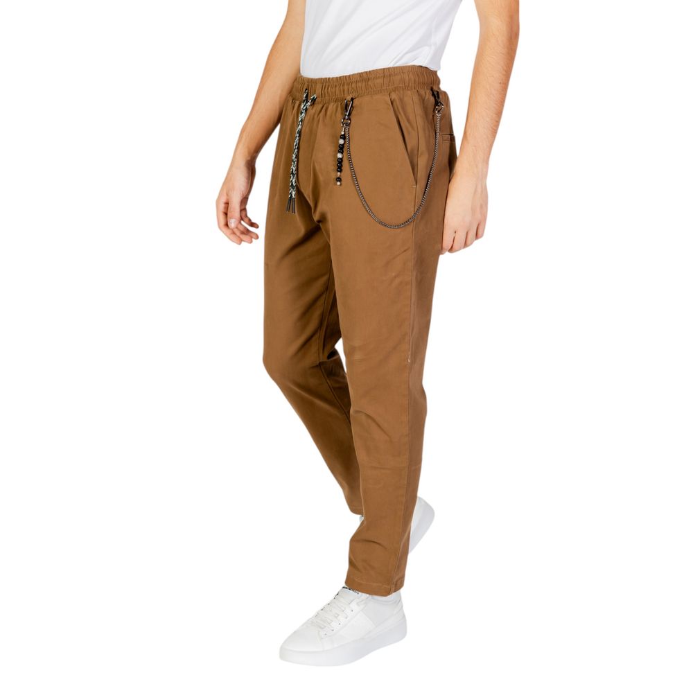 Brown Cotton Pant