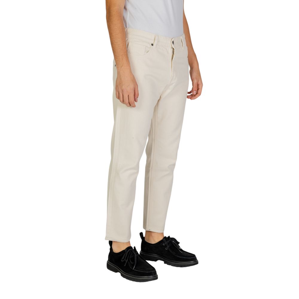Cream Cotton Pant