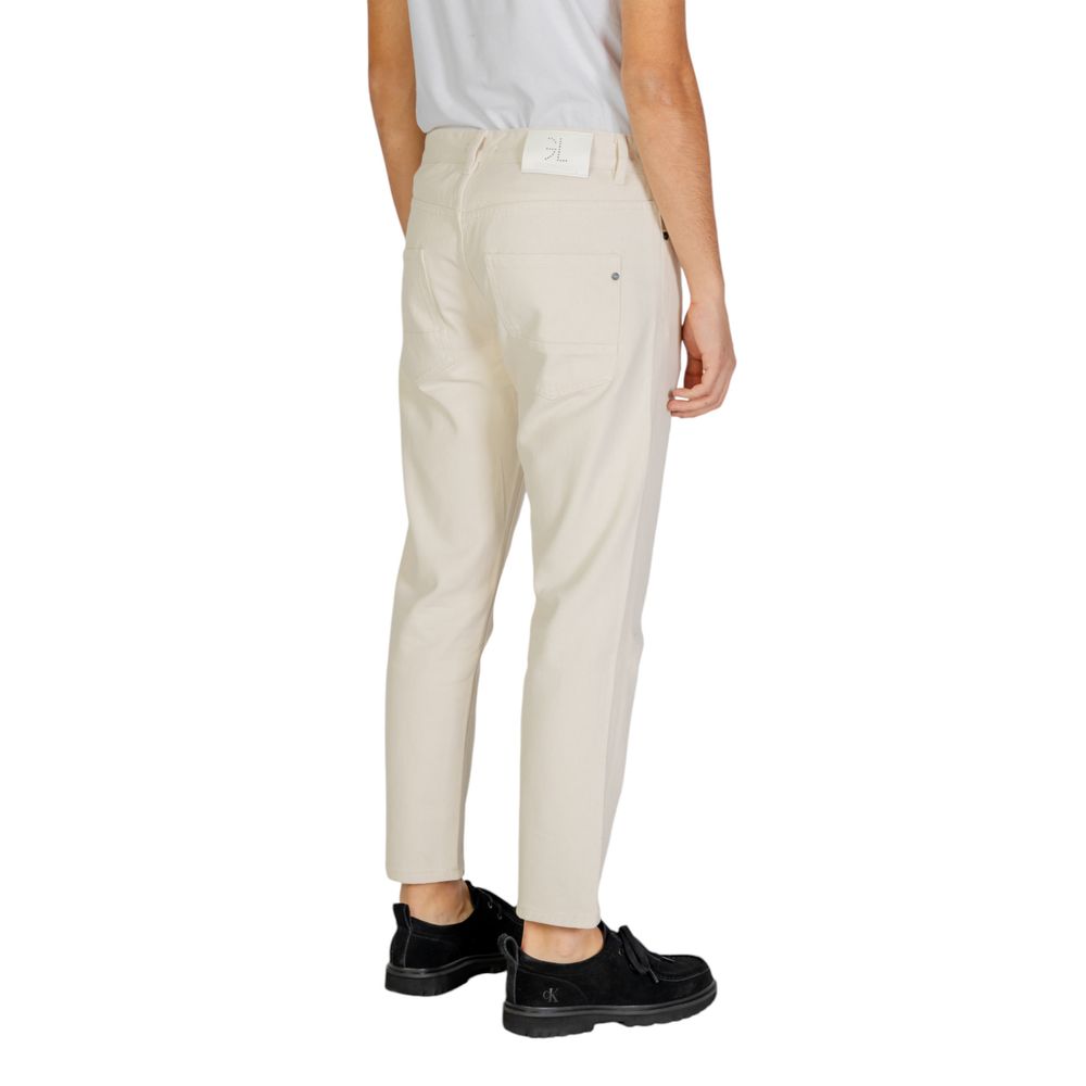 Cream Cotton Pant