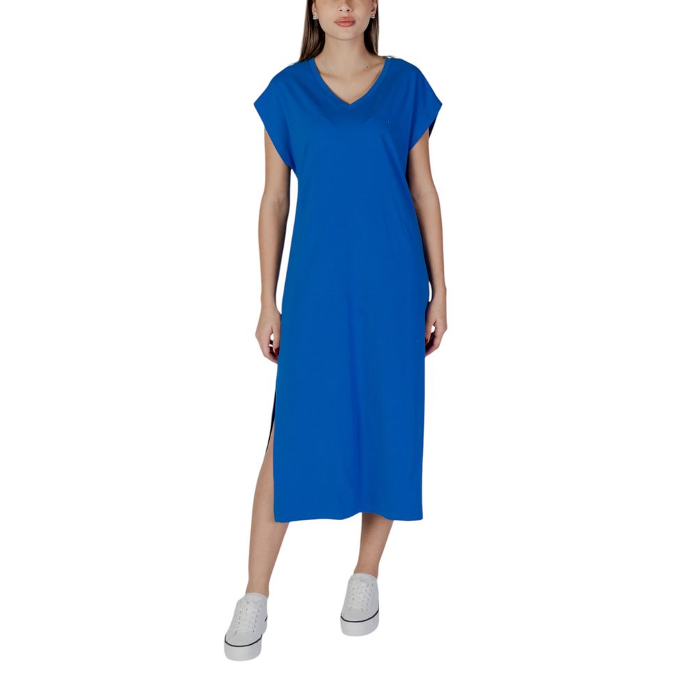 Blue Cotton Dress