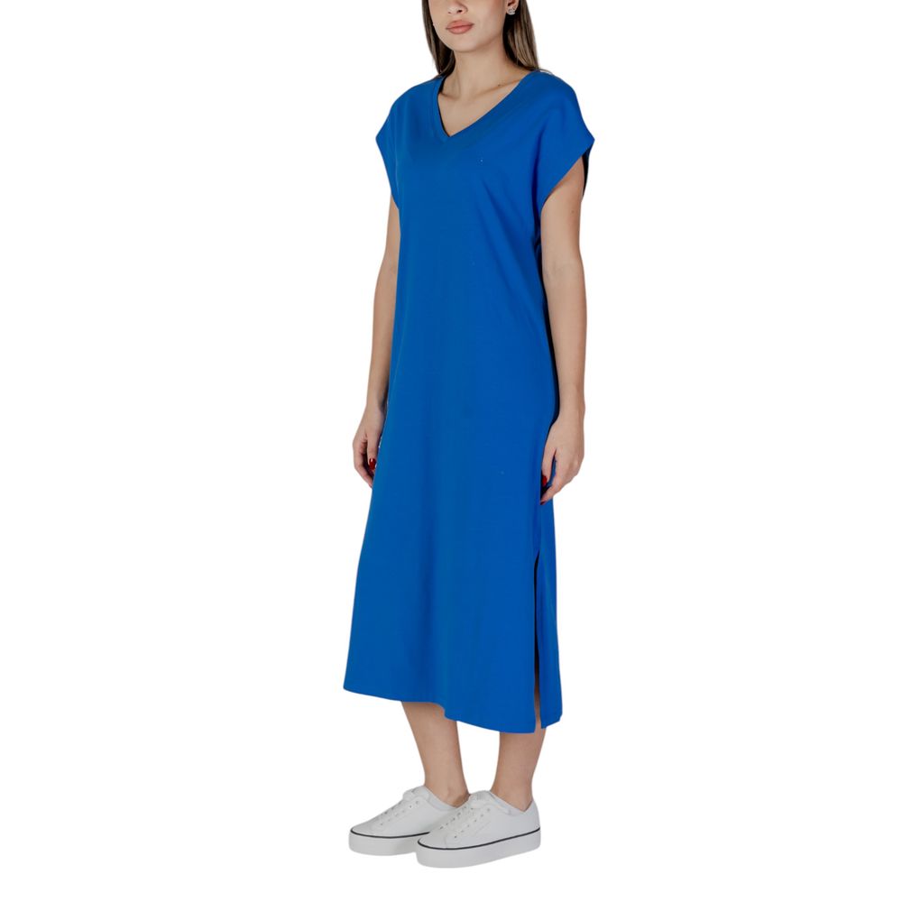 Blue Cotton Dress