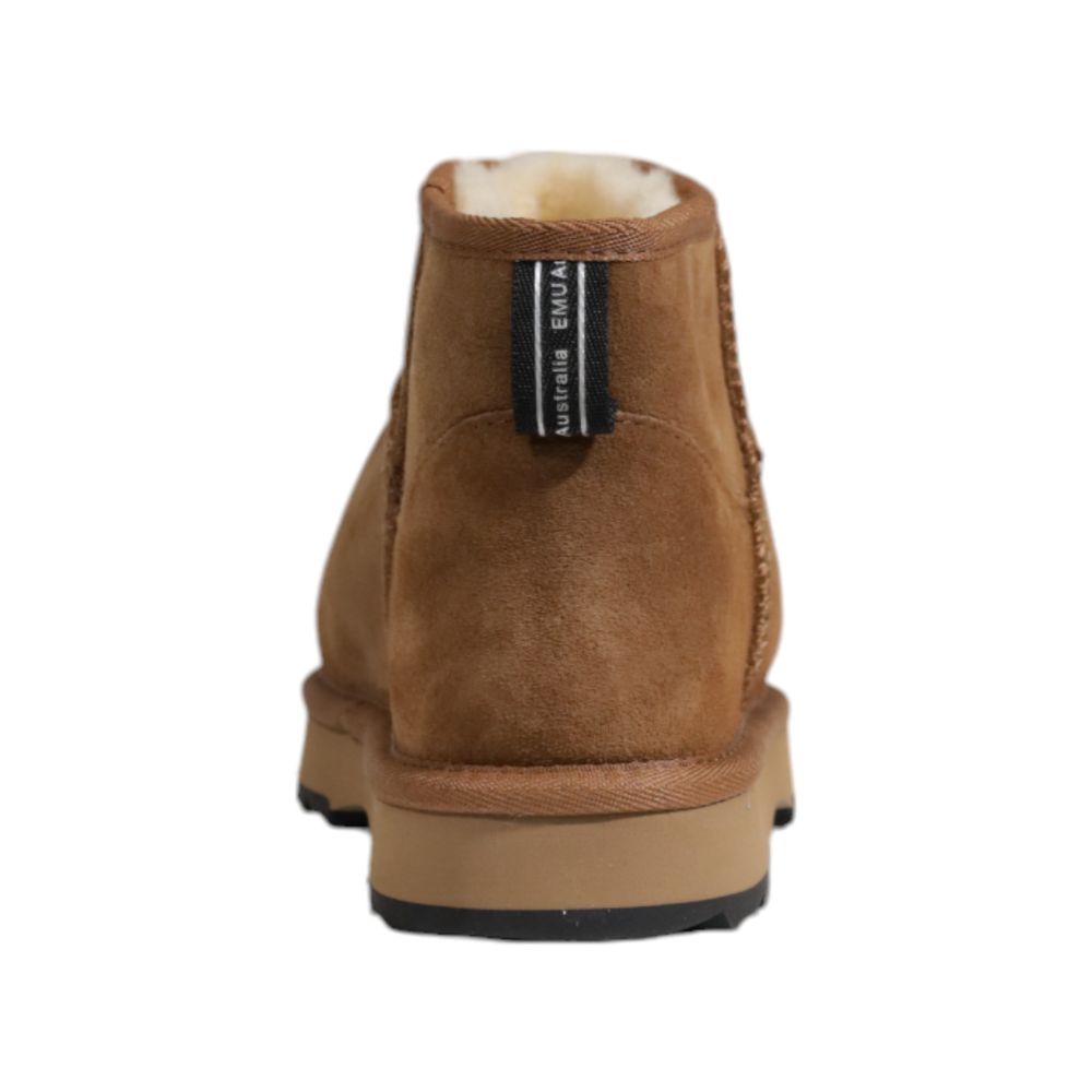 Brown Leather Ankle