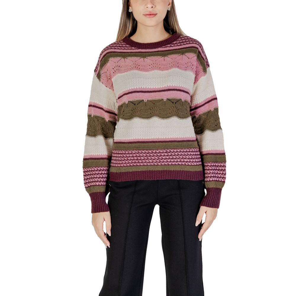 Multicolor Polyester Polyester Sweater