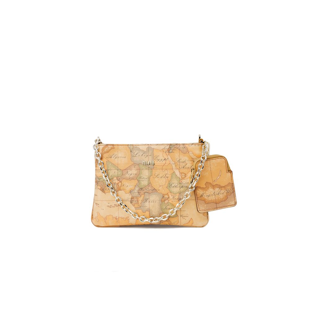 Beige Leather Handbag