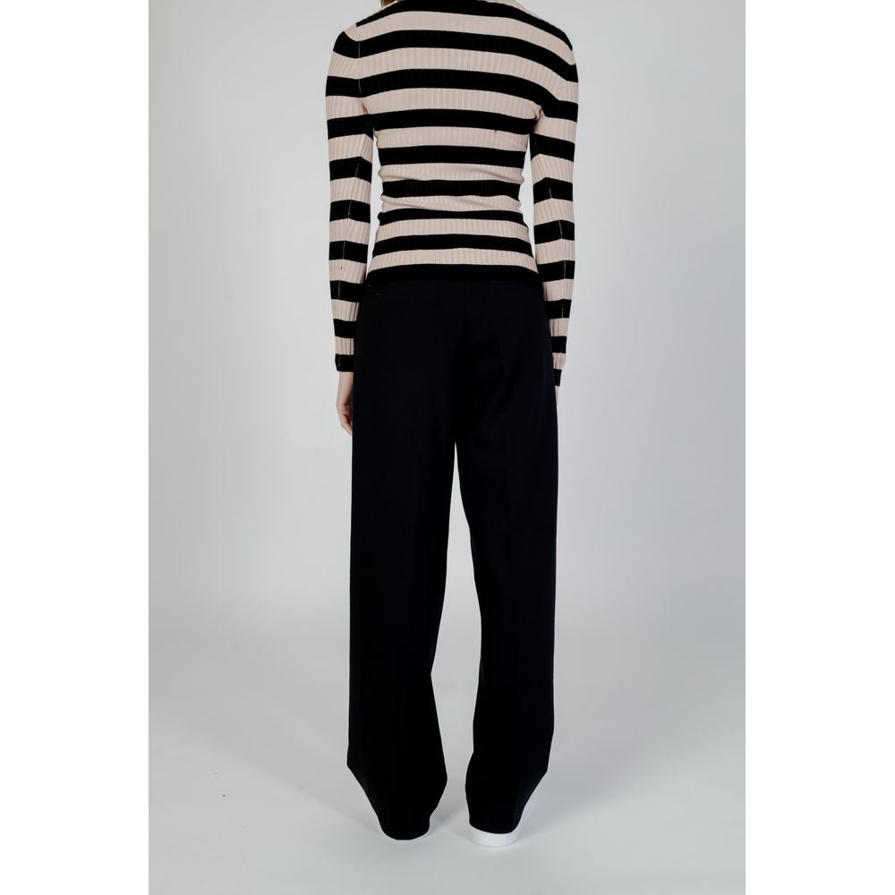 Black Viscose Jeans & Pant