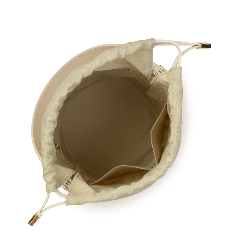 Small bucket bag – BEIGE