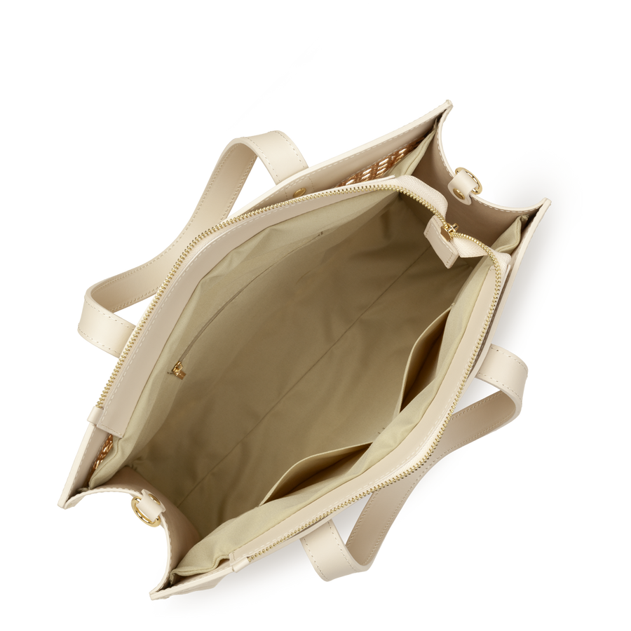 Small tote bag – BEIGE