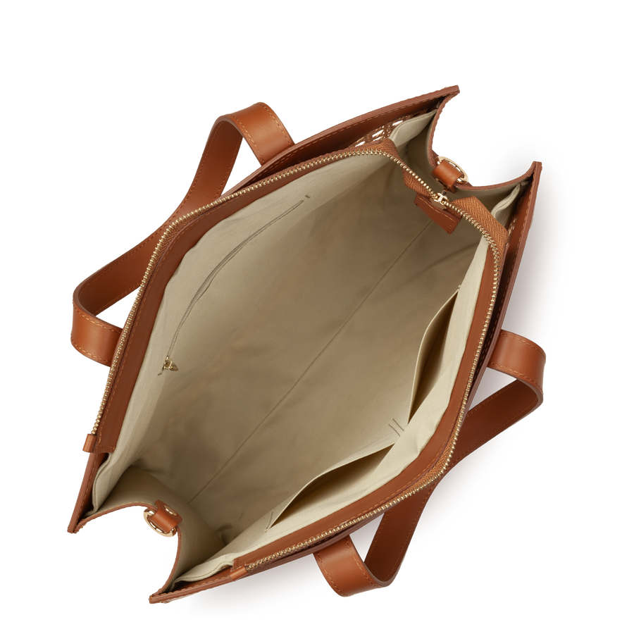 Small tote bag – CAMEL