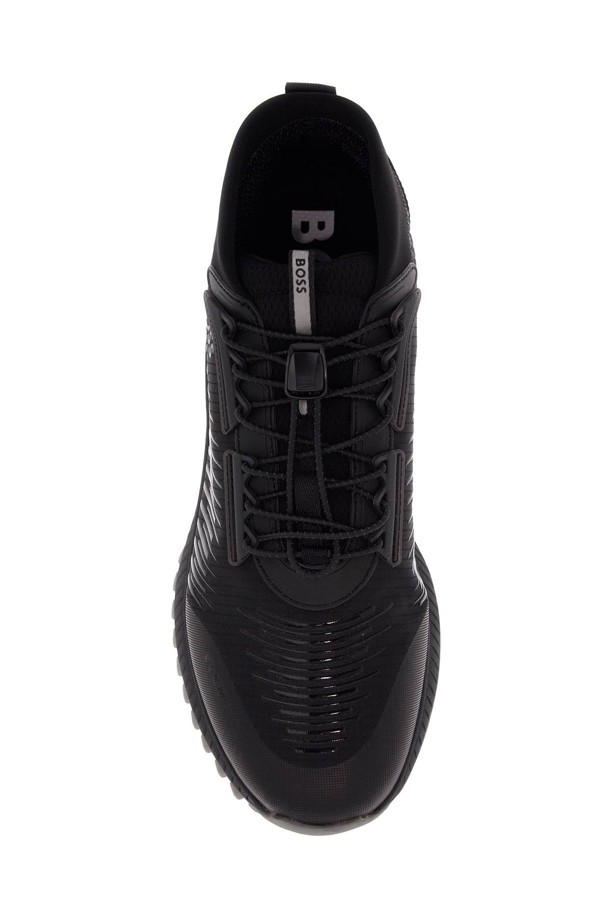 Boss black gore-tex waterproof sneakers with non-slip sole