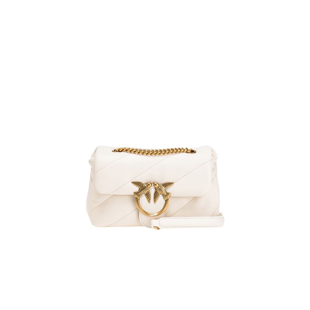 Cream Leather Handbag