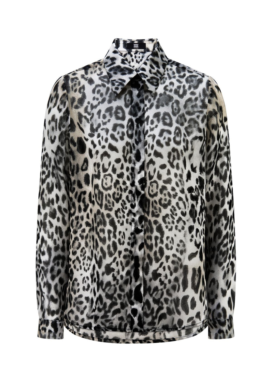 Blouse with Leo Print Himalaya Patterned