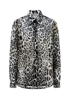Blouse with Leo Print Himalaya Patterned