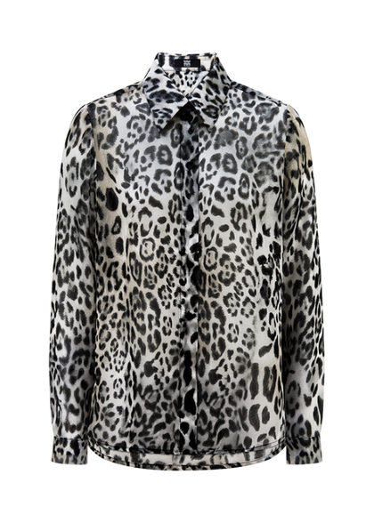 Blouse with Leo Print Himalaya Patterned
