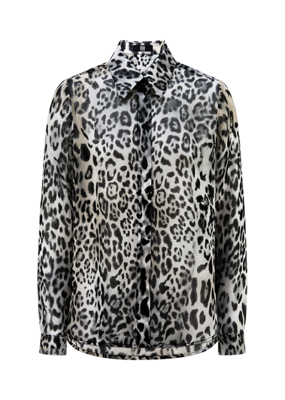 Blouse with Leo Print Himalaya Patterned