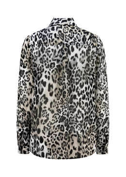 Blouse with Leo Print Himalaya Patterned
