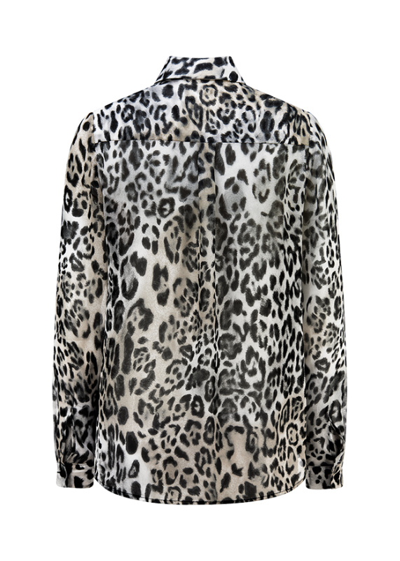 Blouse with Leo Print Himalaya Patterned