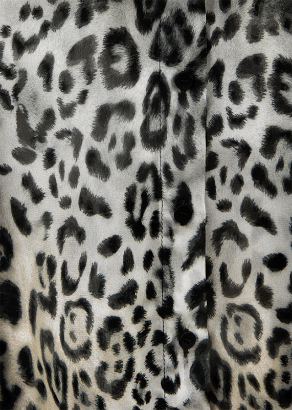 Blouse with Leo Print Himalaya Patterned