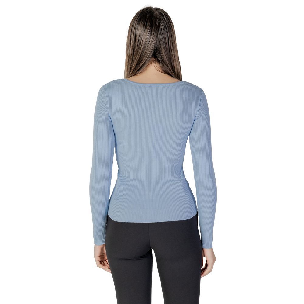 Blue Polyamide Tops & T-Shirt