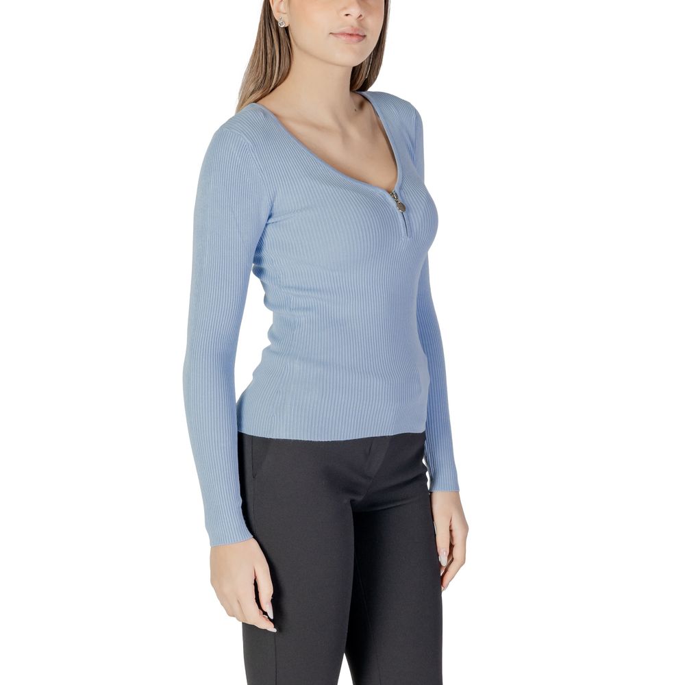 Blue Polyamide Tops & T-Shirt