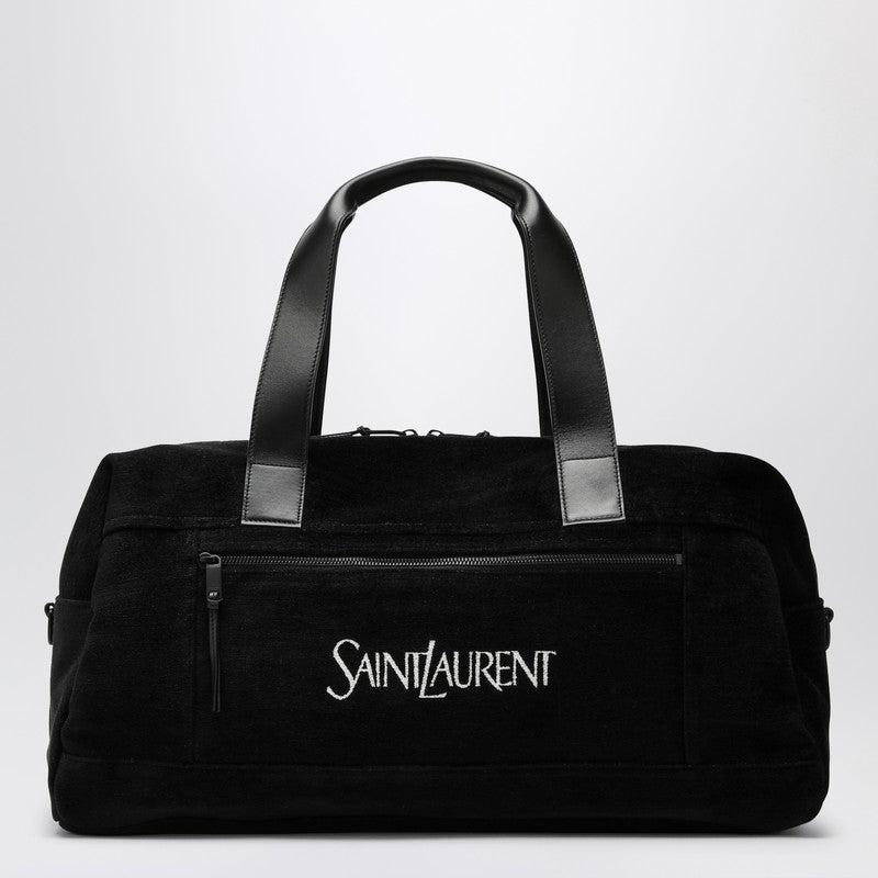 Saint Laurent Black duffle bag with logo