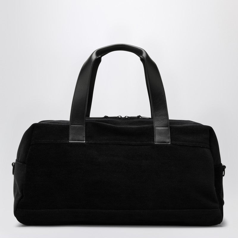 Saint Laurent Black duffle bag with logo