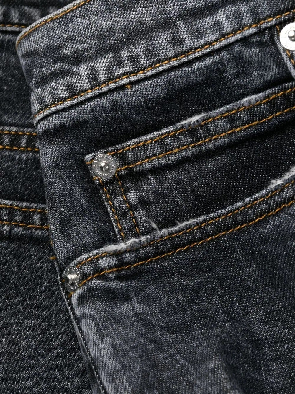 6 Pkt Slim Dirty Blue Pants